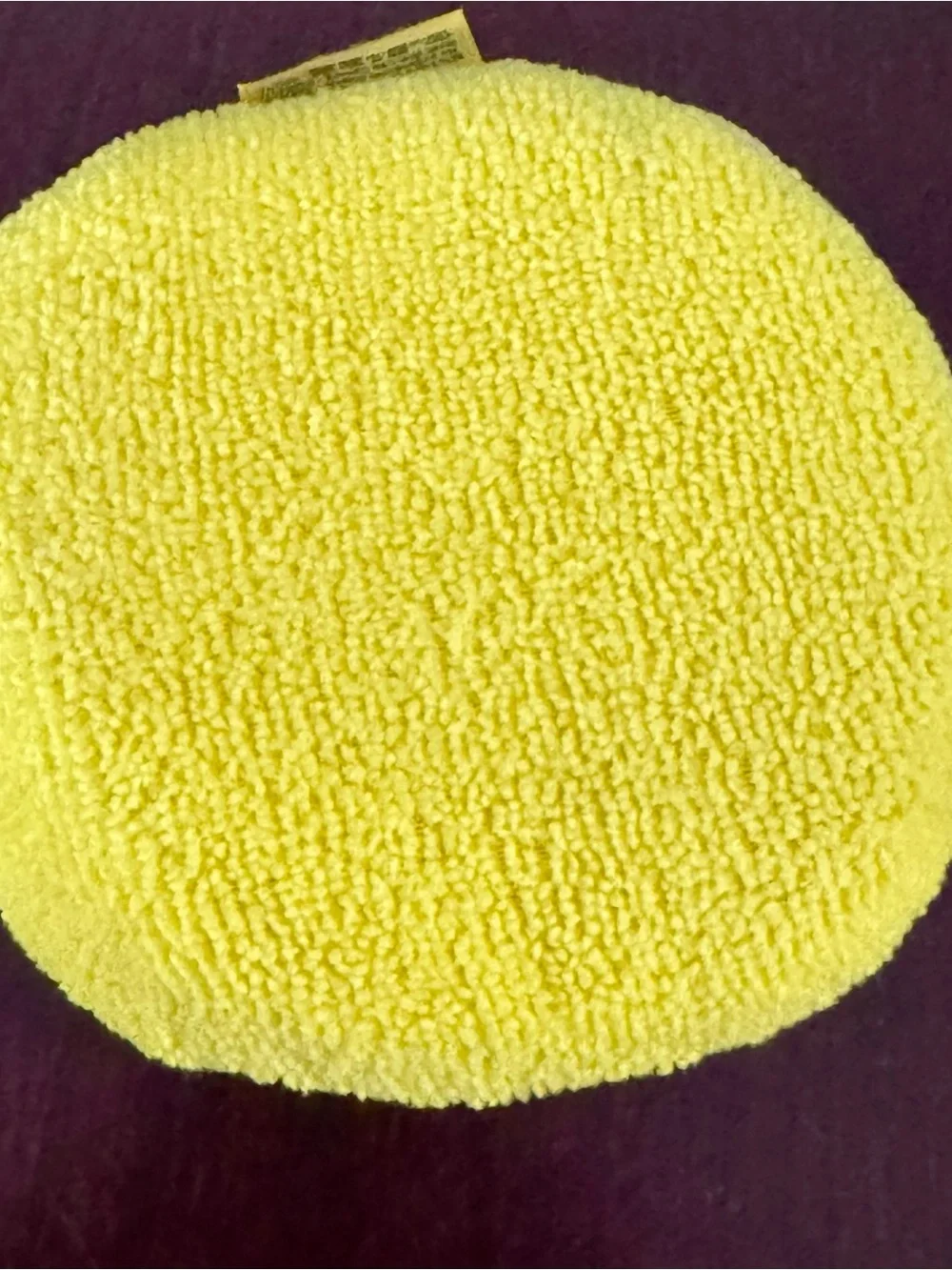 Norwex Yellow Microfiber Kids Bath Sponge
